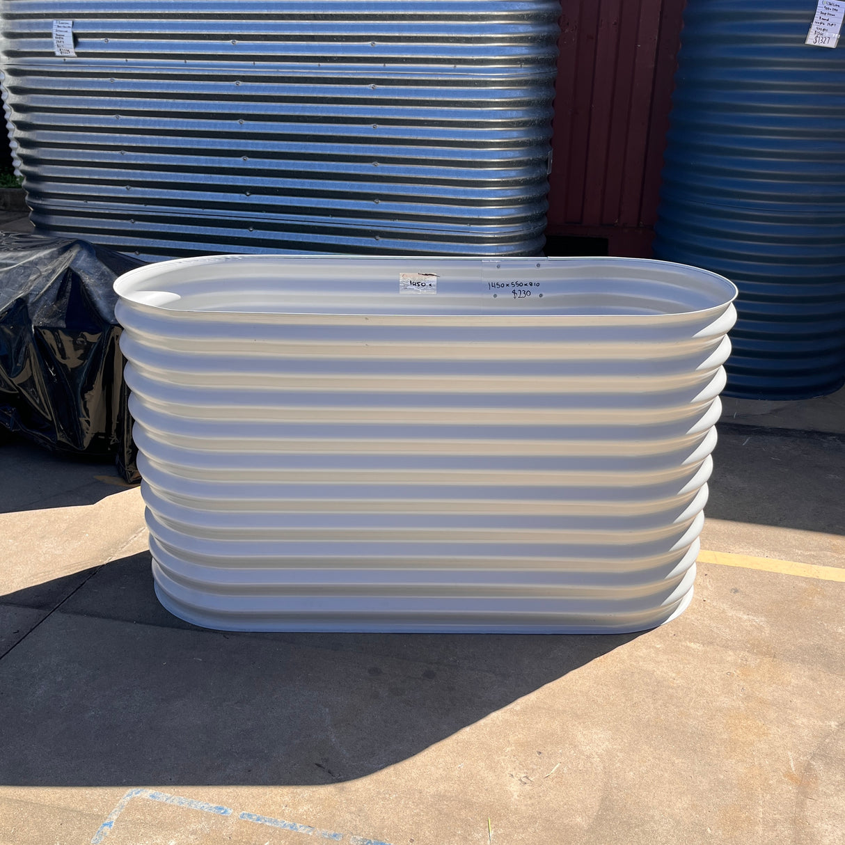 1450 x 550 x 810 Slimline Garden Bed