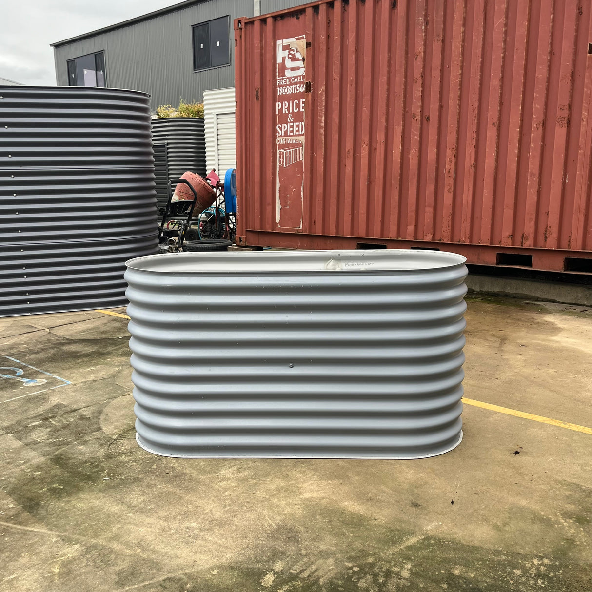 1500 x 600 x 810 Slimline Garden Bed