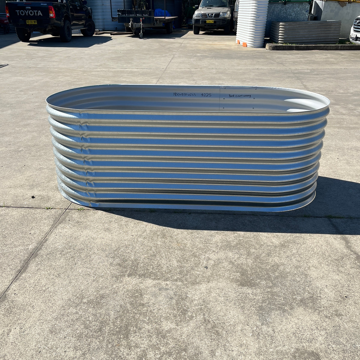 1900 x 850 x 635 Slimline Garden Bed