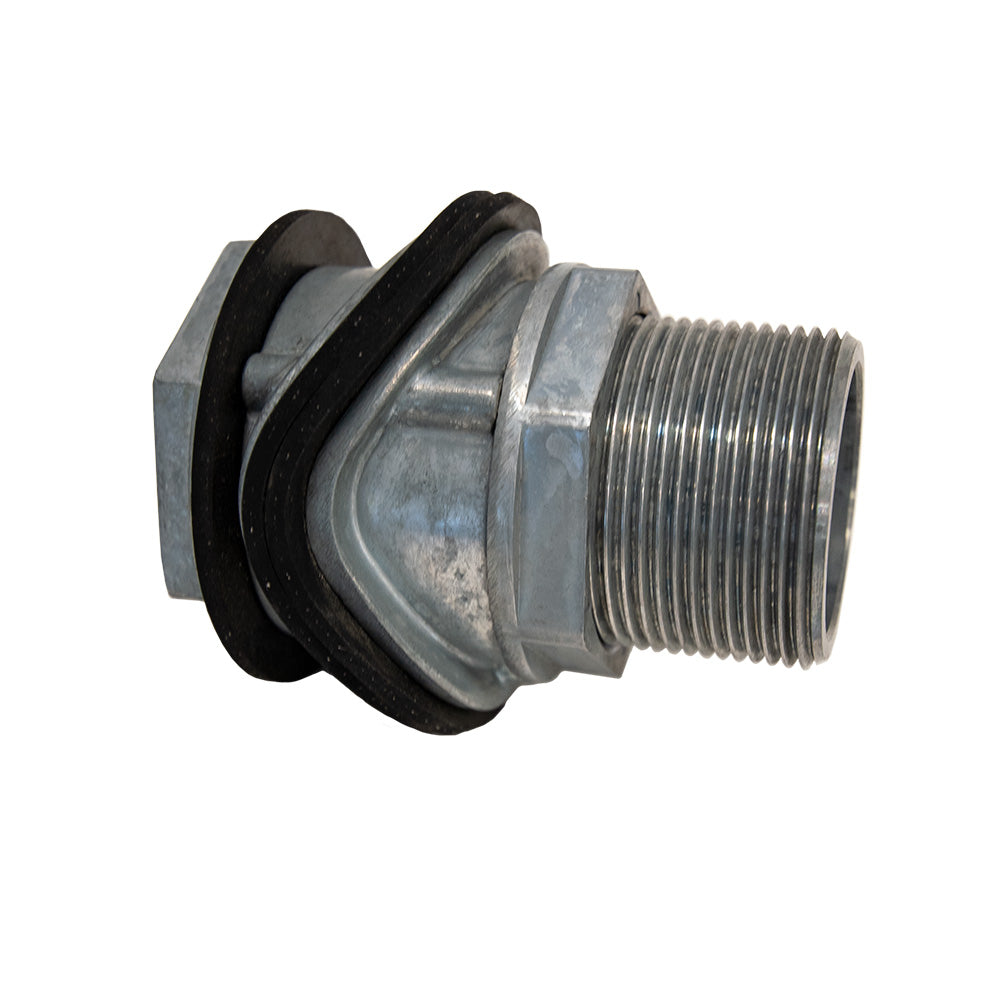 38mm male corrugated water tank compression outlet