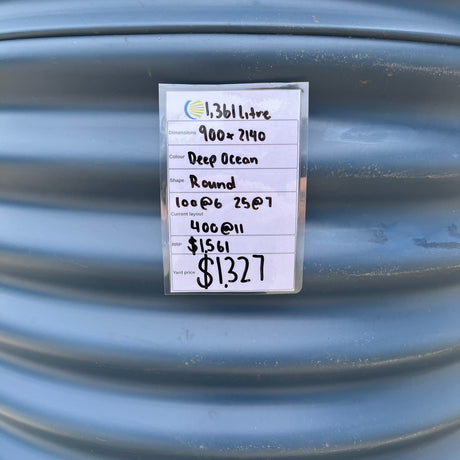 1,361 Litre Round Water Tank