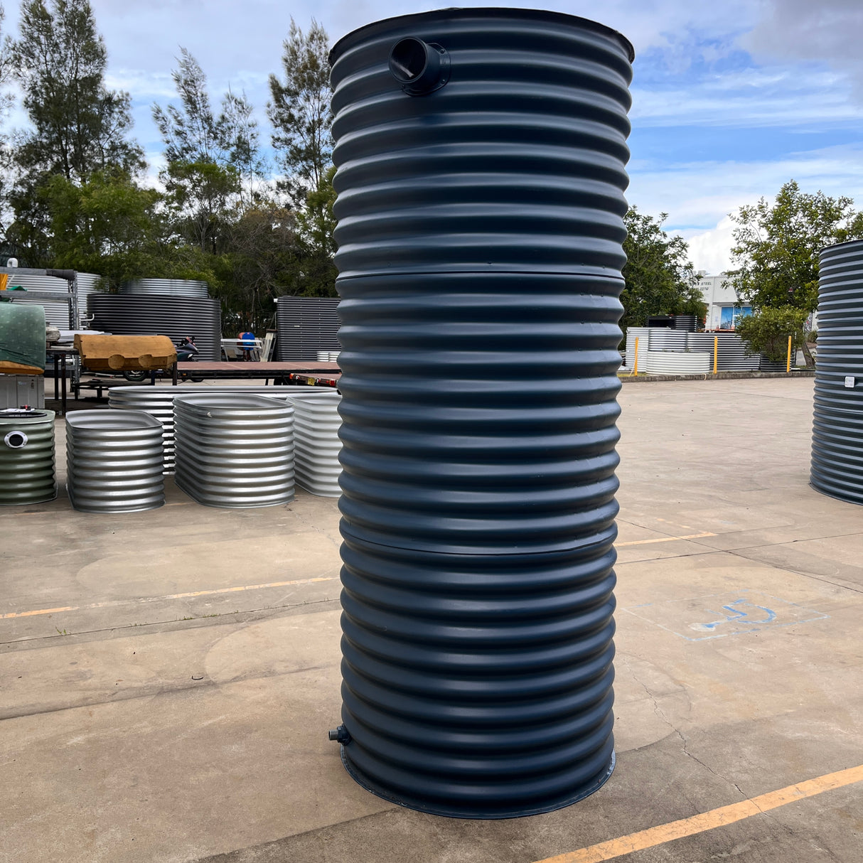 1,361 Litre Round Water Tank