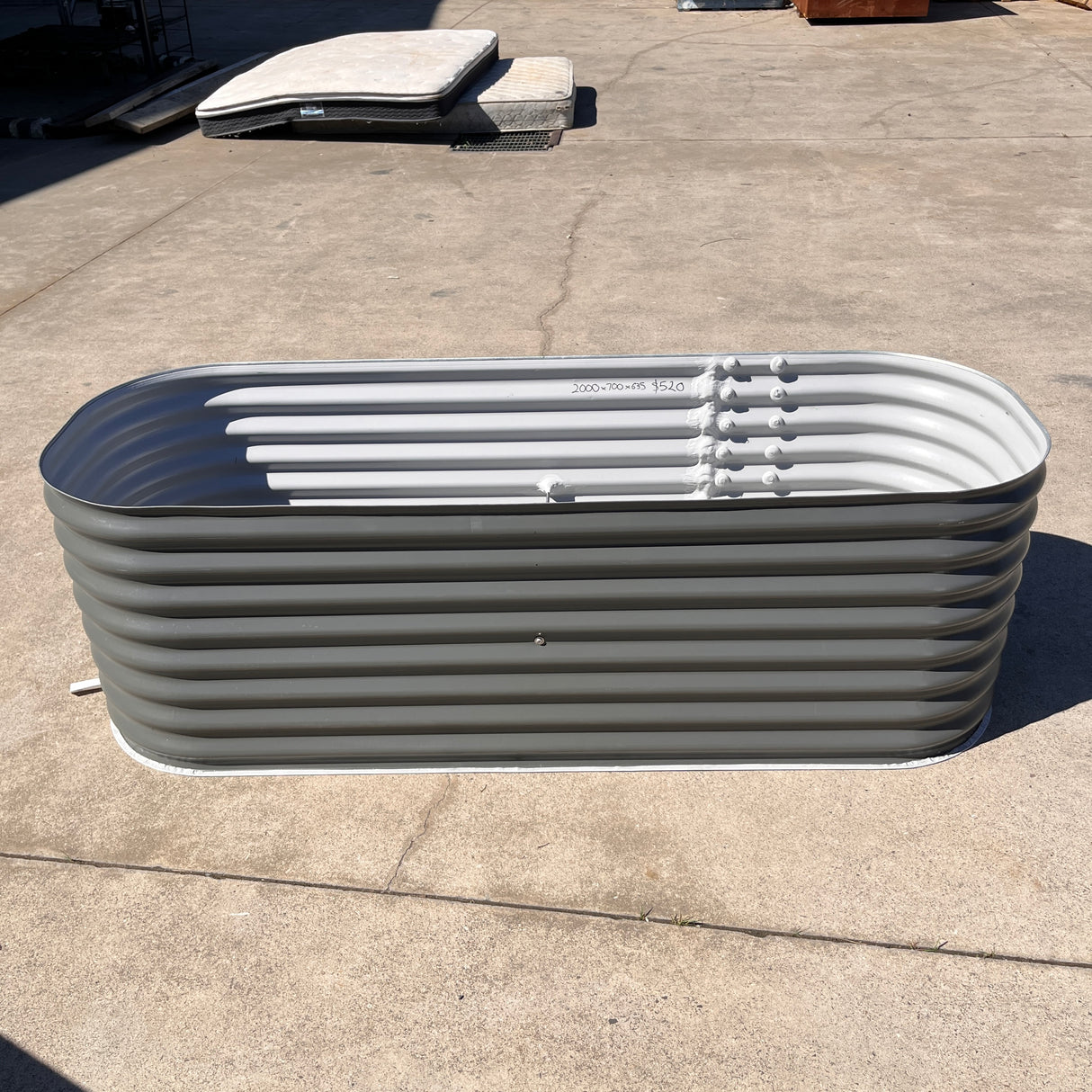 2000 x 700 x 635 Modline Garden Bed