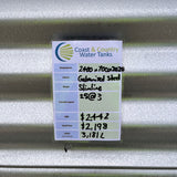 3,181 Litre Slimline Water Tank