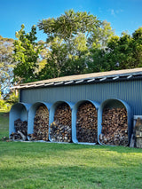 Firewood Storage Hutch