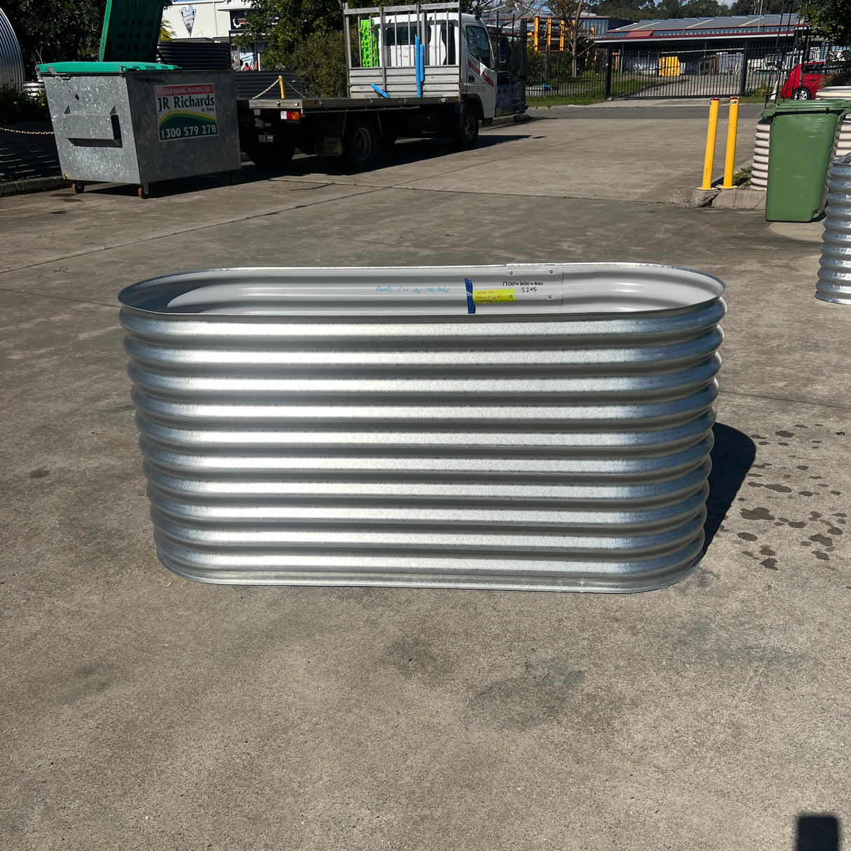 1700 x 600 x 810 Slimline Garden Bed
