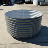 1400 x 635 Round Garden Bed