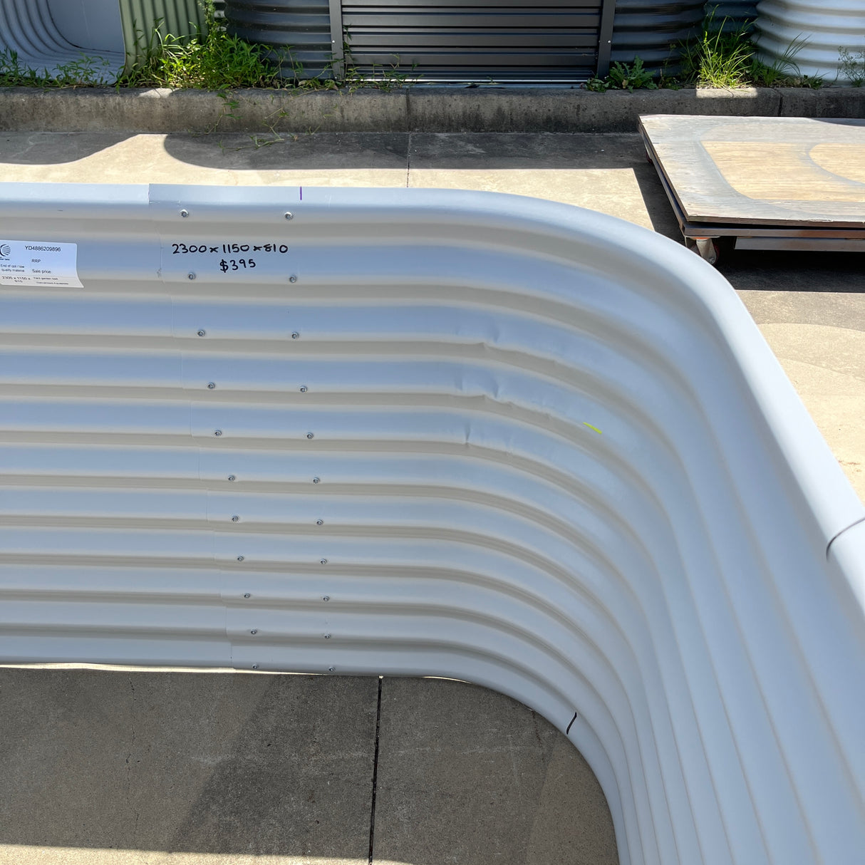 2300 x 1150 x 810 Modline Garden Bed