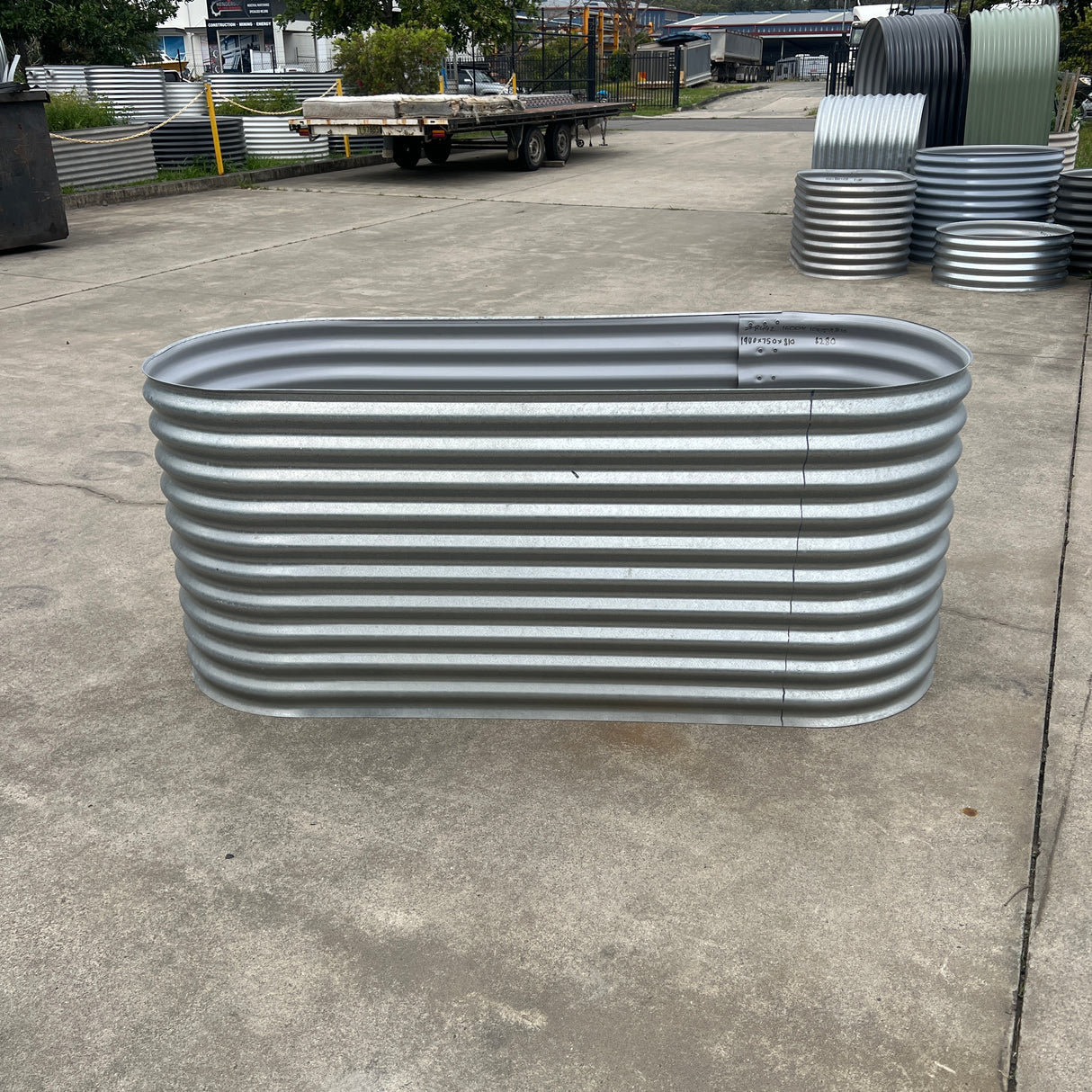 1900 x 750 x 810 Slimline Garden Bed