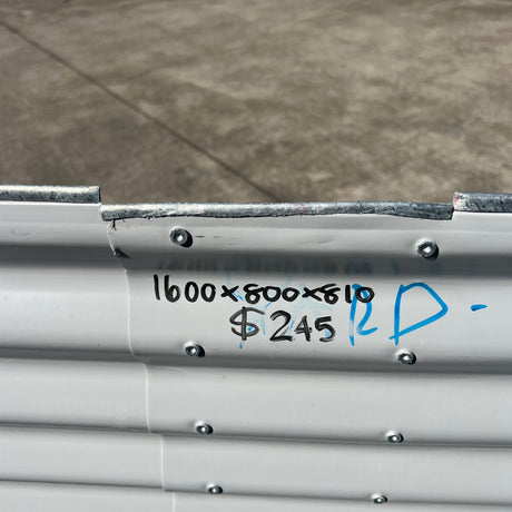 1600 x 800 x 810 Slimline Garden Bed