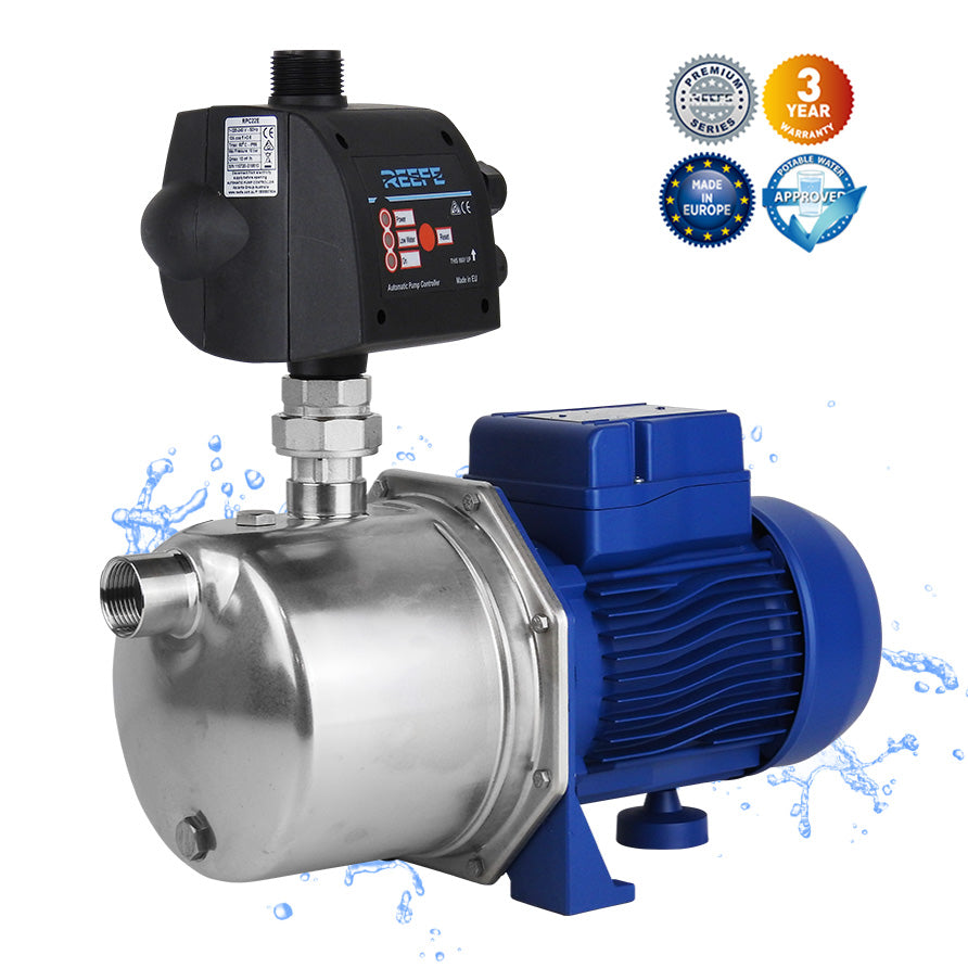 PRJ80E premium Eurpean jet pressure water pump with pressure controller